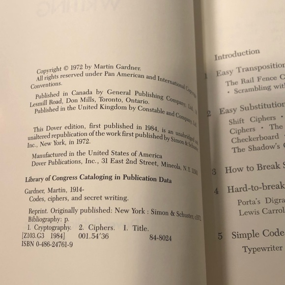 Secret message and code ciphers writing Books - Picture 8 of 12